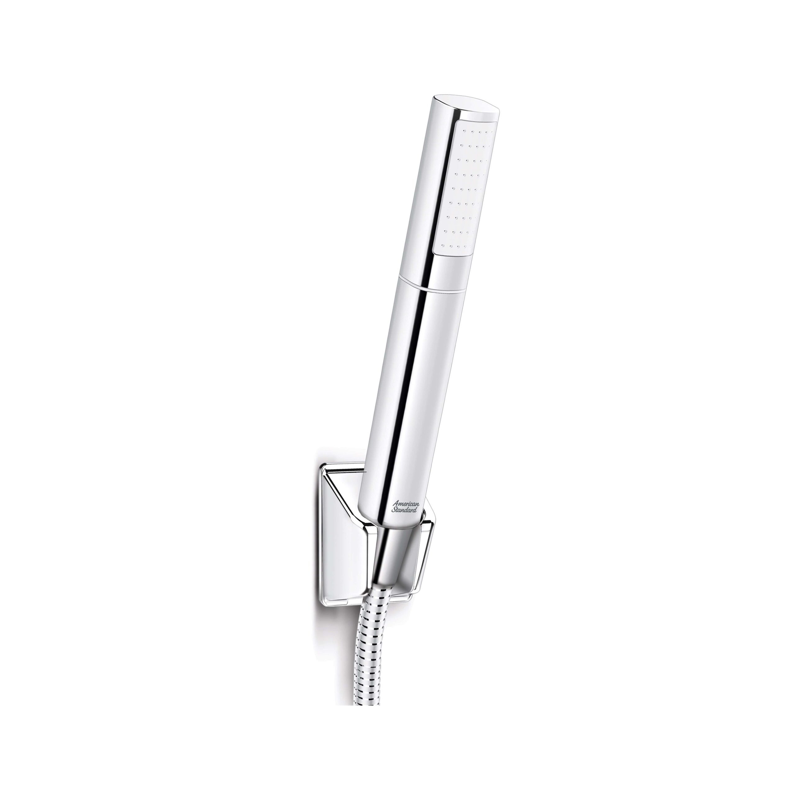 DuoStix™ Hand Shower (Chrome/Matte Black) with hose and holder