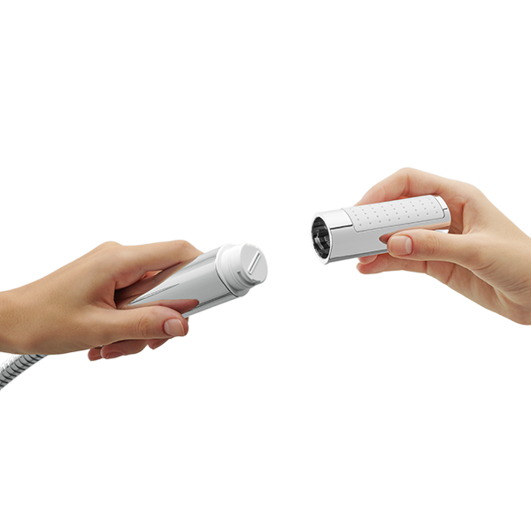DuoStix™ Hand Shower (Chrome/Matte Black)
