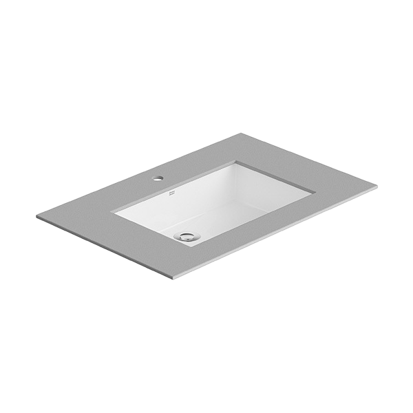 Flexio™ Thin Touch Square 600mm Undercounter Wash Basin