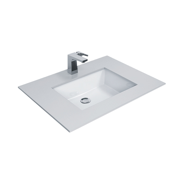 Flexio™ Thin Touch Square 500mm Undercounter Wash Basin