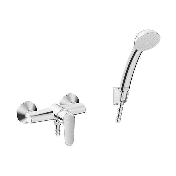 Neo Modern™ Exposed Shower Mixer With Shower Kit