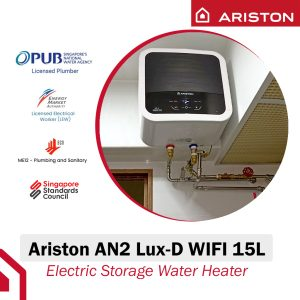 Andris2 Lux D WIFI 15L Storage Water Heater