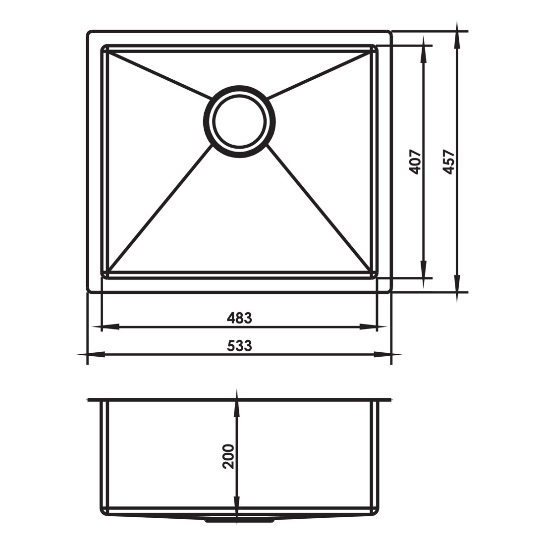 15 Marine Grade dimensions