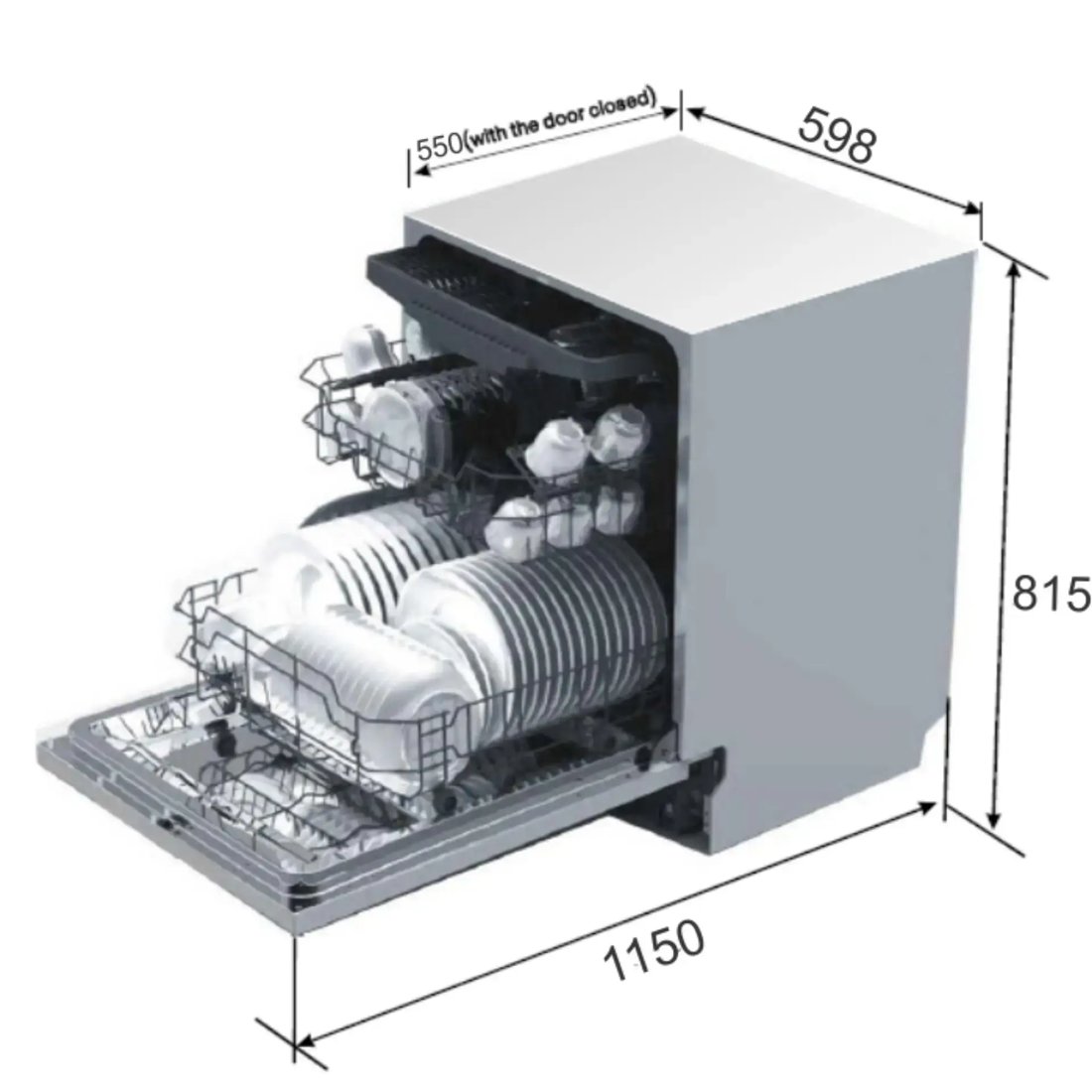 Built In Dishwasher DW – 01