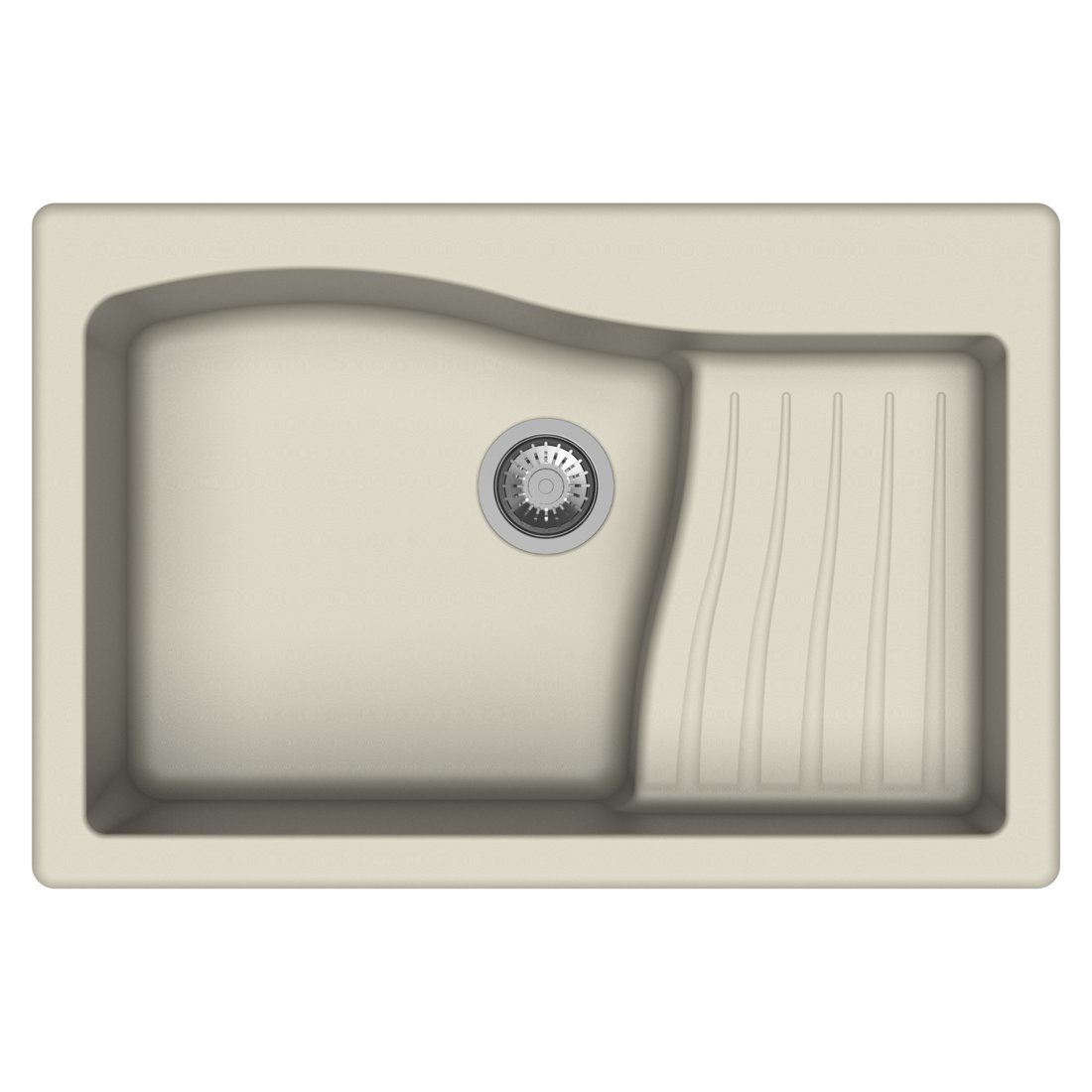 Carysil D100 Swan Single Bowl with Drainer Kitchen Sink