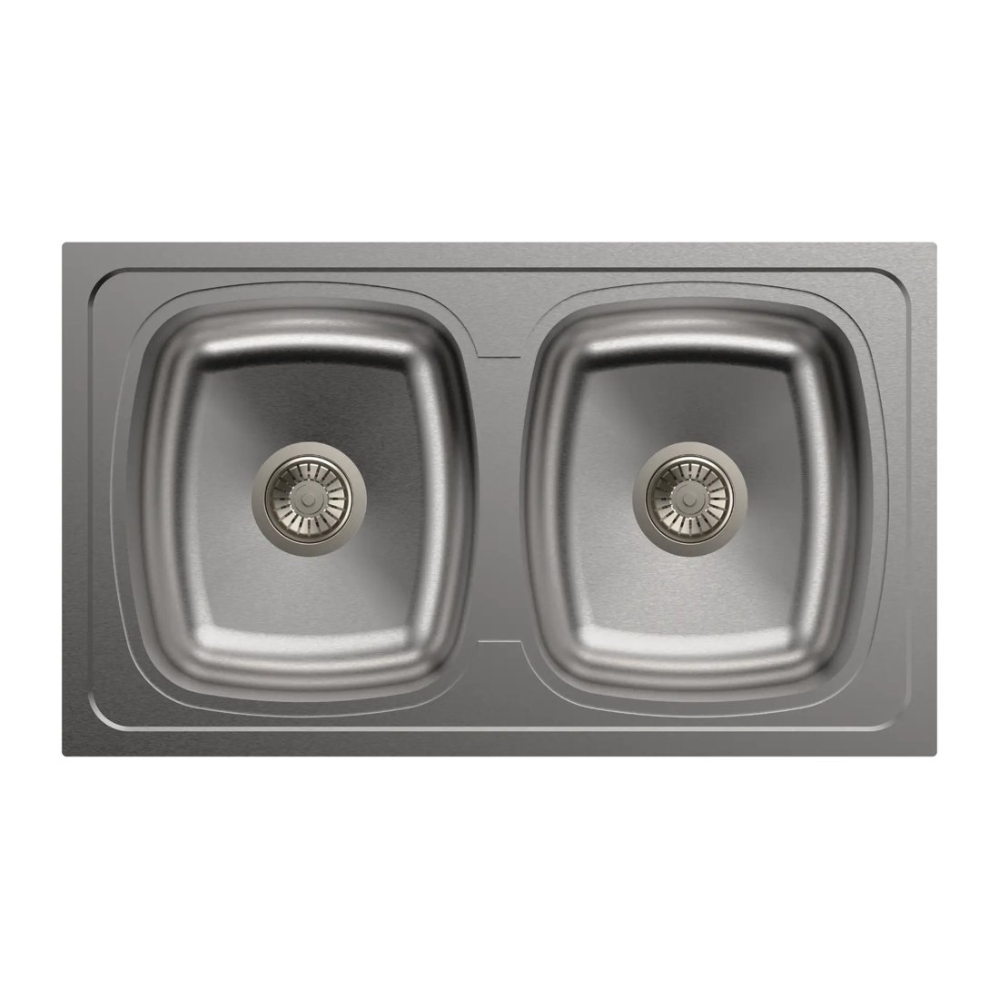 Carysil Elegance Double Bowl 34x20x8