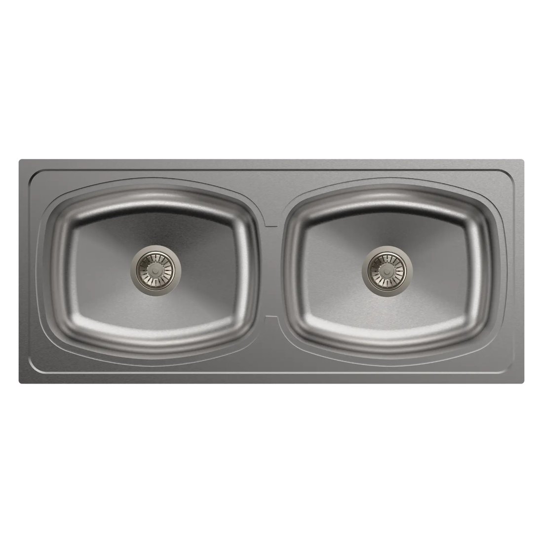 Carysil Elegance Double Bowl 45x20x8