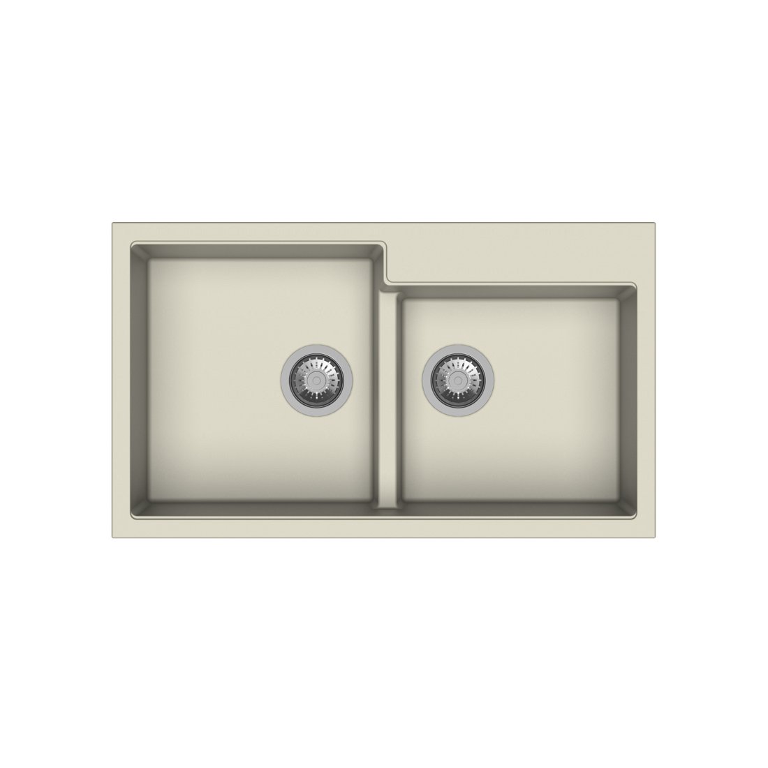 Carysil N200 Tip Toe Double Bowl Kitchen Sink