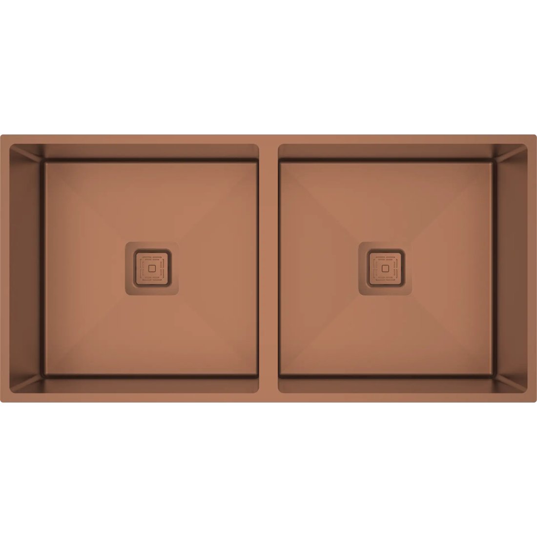 Carysil PMQ 9 PVD Double Bowl Kitchen Sink