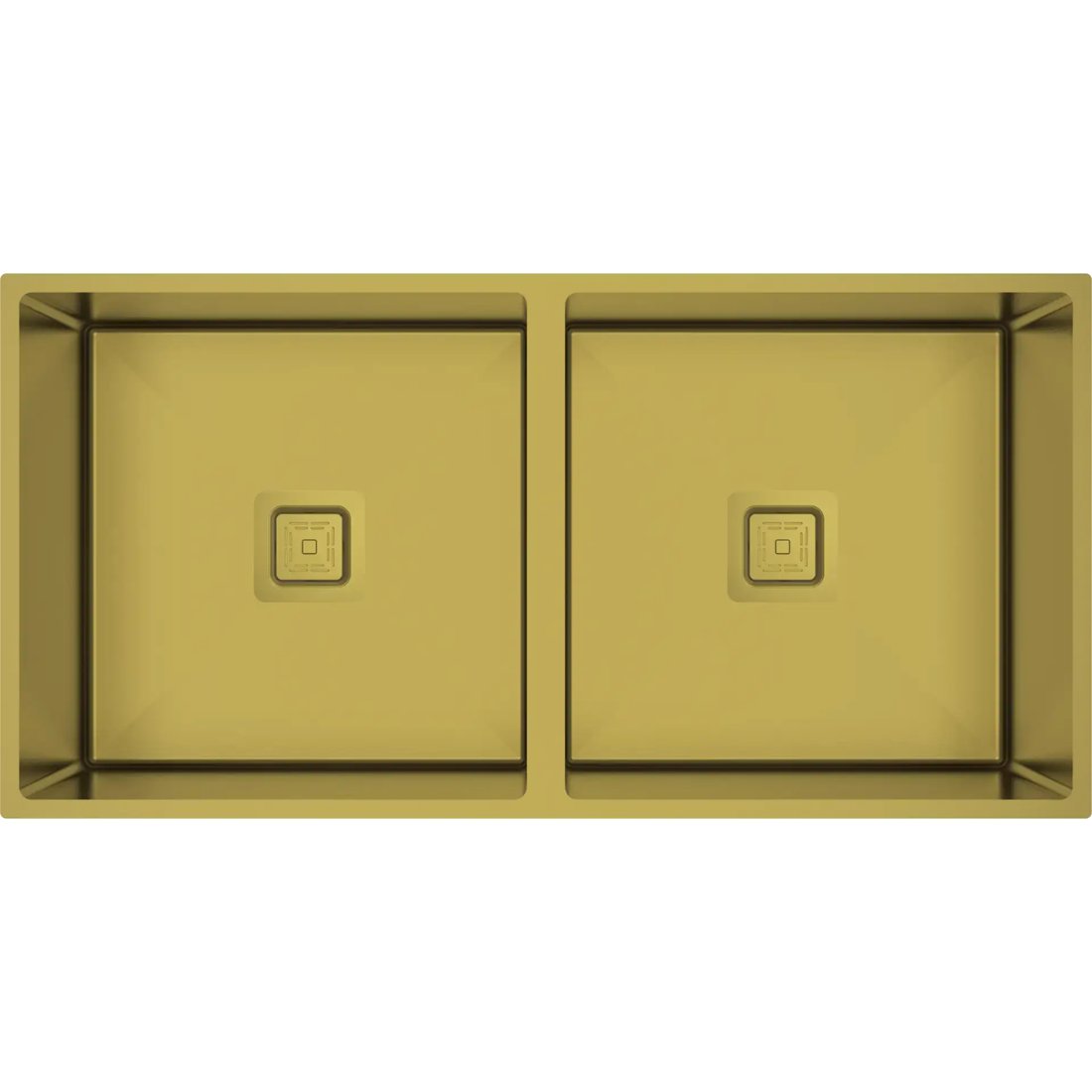 Carysil PMQ 9 PVD Double Bowl Kitchen Sink