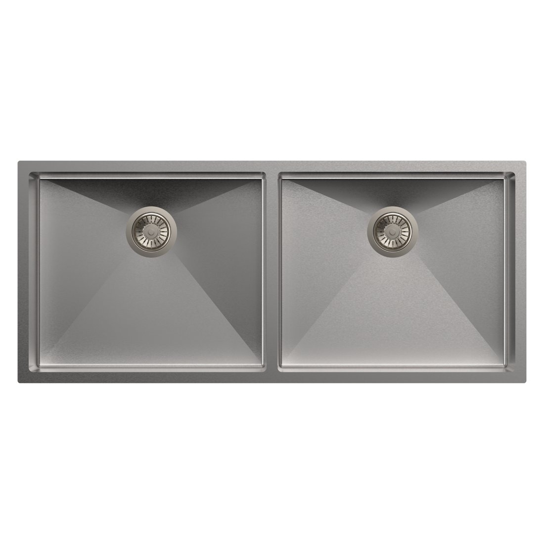 Carysil Quadro Double Bowl 45x20x8