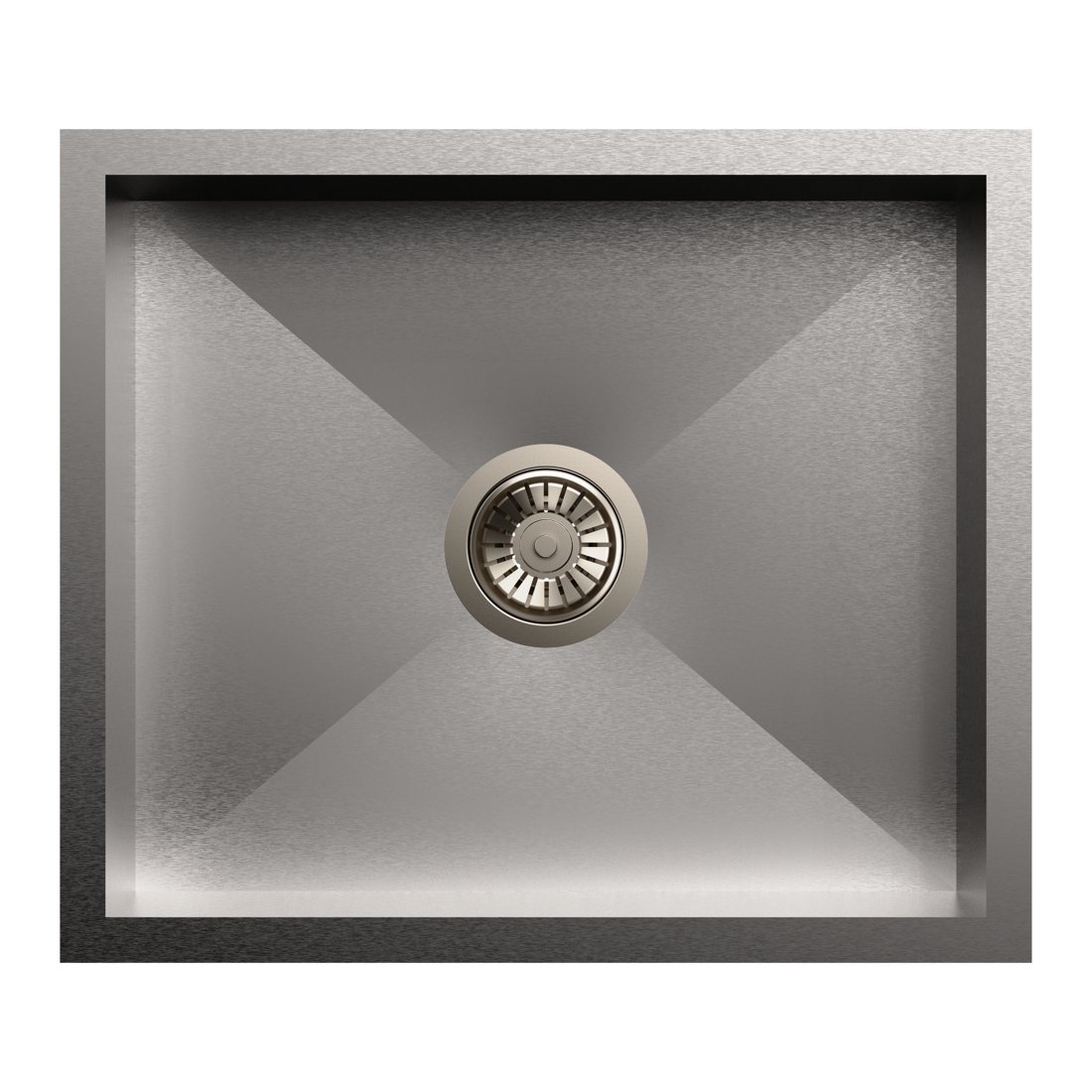 Carysil Quadro Q10 Single Bowl 21x18x8
