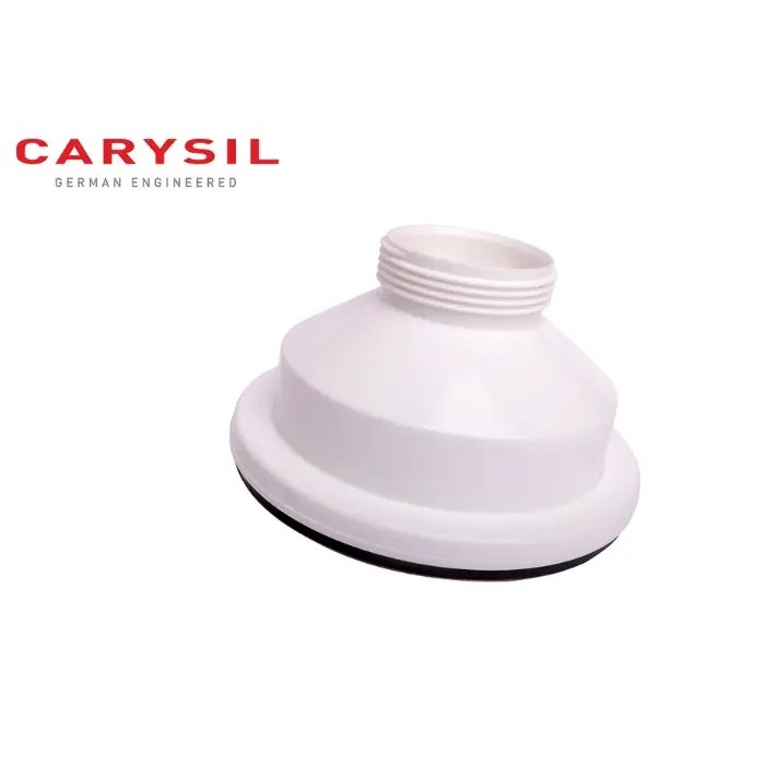 Carysil Round Waste Coupling for Kitchen Sink, Premium 304-grade Stainless Steel Coupling, Removable Waste Strainer for Kitchen Sink, Rust-Free, Corrosion-Resistant, Rose Gold PVD Finish