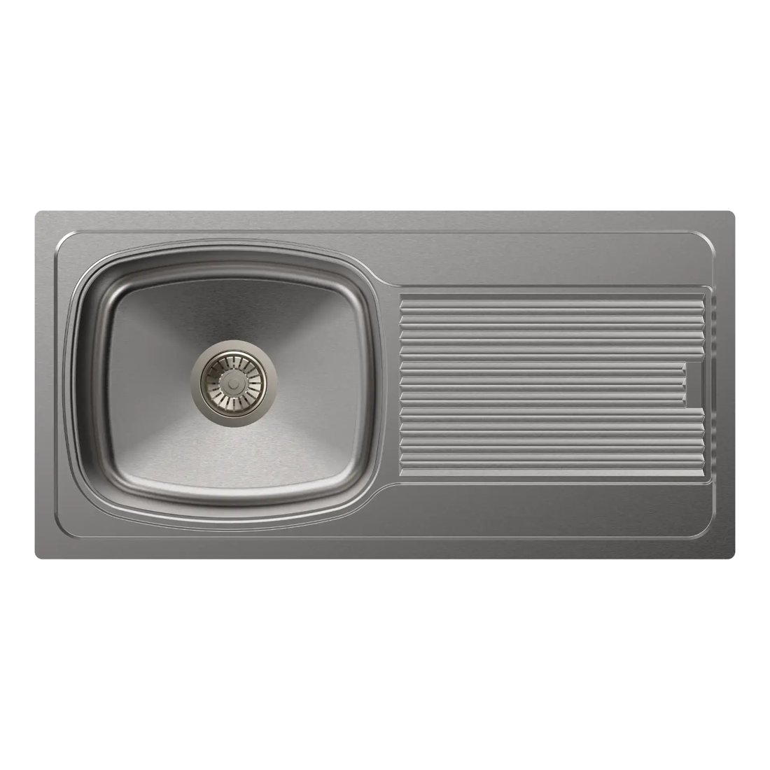Carysil Vogue Single Bowl With Drainboard 36x18x8