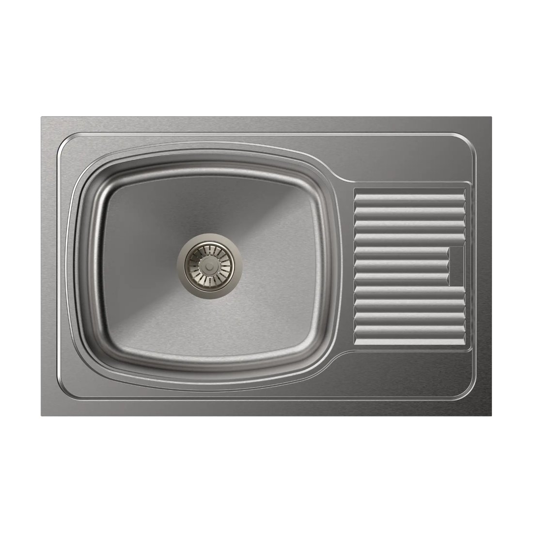 Carysil Vogue Single Bowl With Drainer 27x18x8