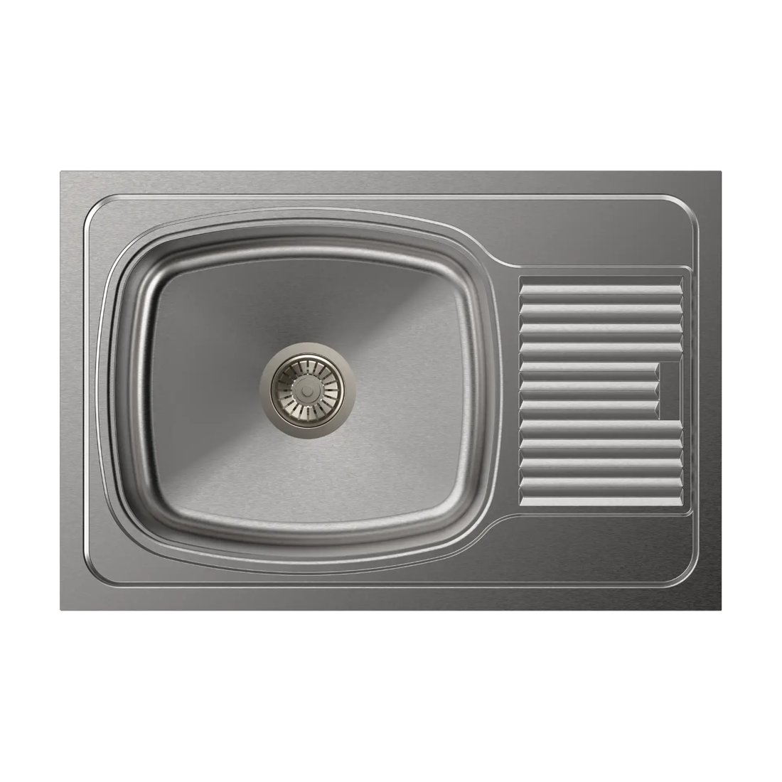 Carysil Vogue Single Bowl With Drainer 27x18x8 dimensions