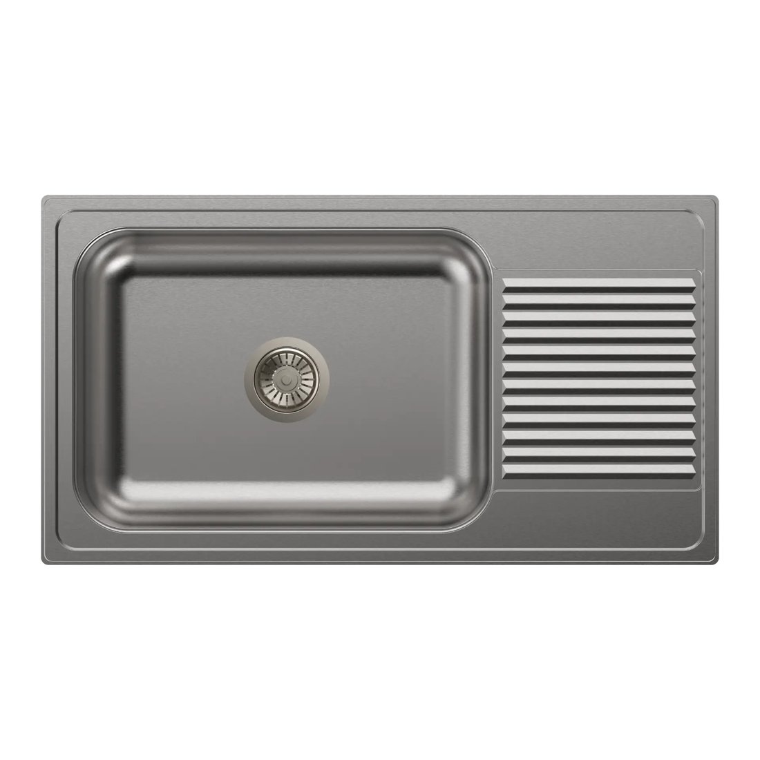 Carysil Vogue Single Bowl With Drainer 36x20x8