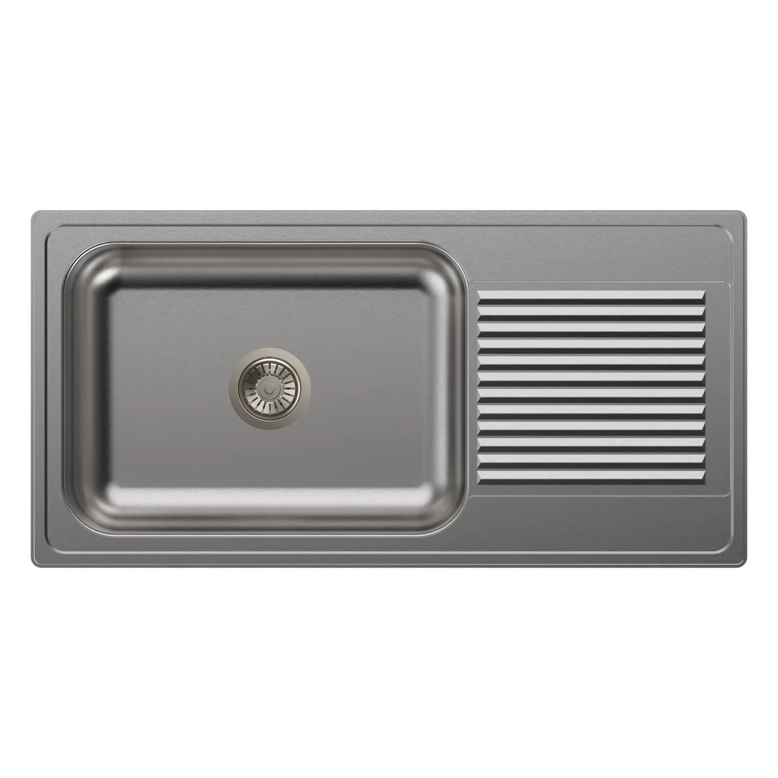 Carysil Vogue Single Bowl With Drainer 40x20x8