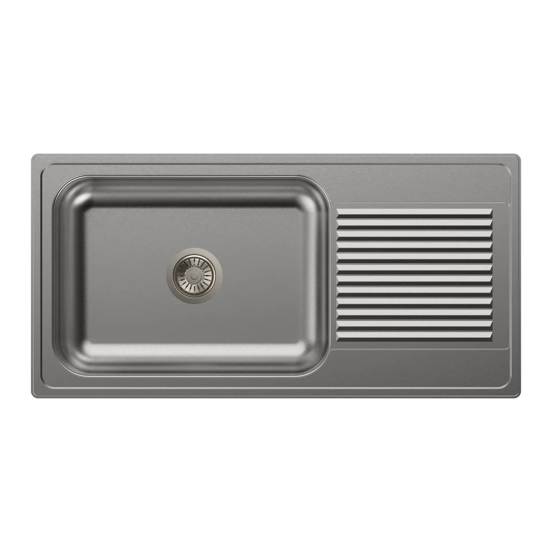 Carysil Vogue Single Bowl With Drainer 40x20x9