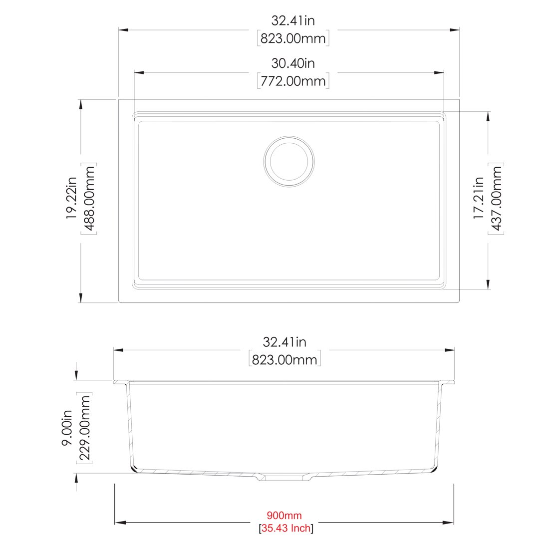 Lounge N 100 dimensions