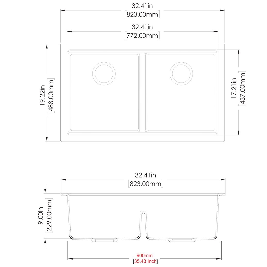 Lounge N 200 dimensions