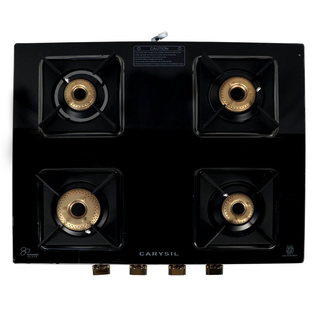 PVD Cooktop 4BR – Gun Metal