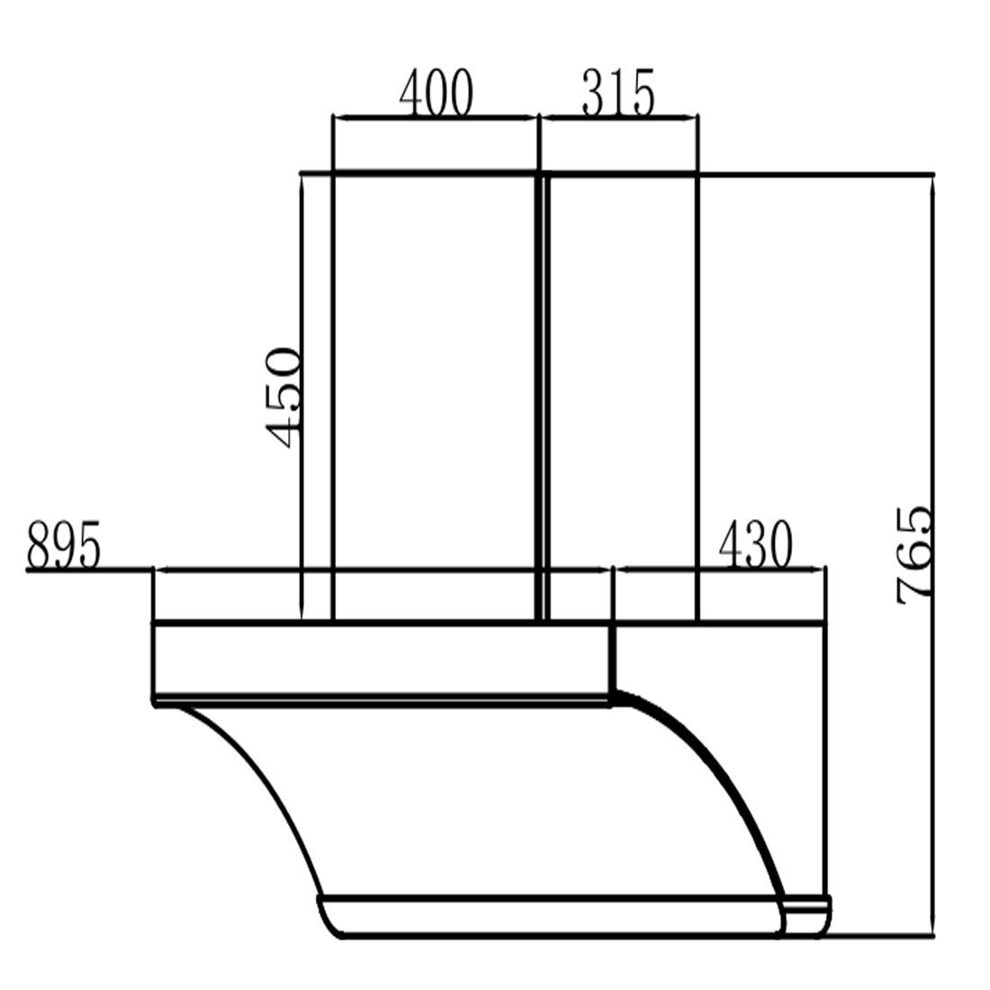 Starship Chimney dimensions