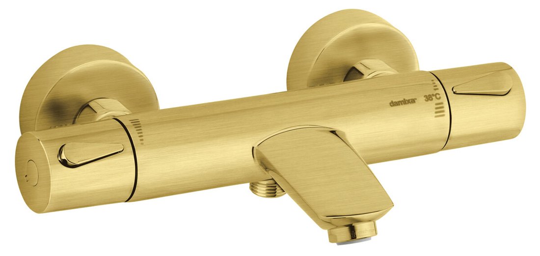 Arm Long - Wall Mounted brushed brass