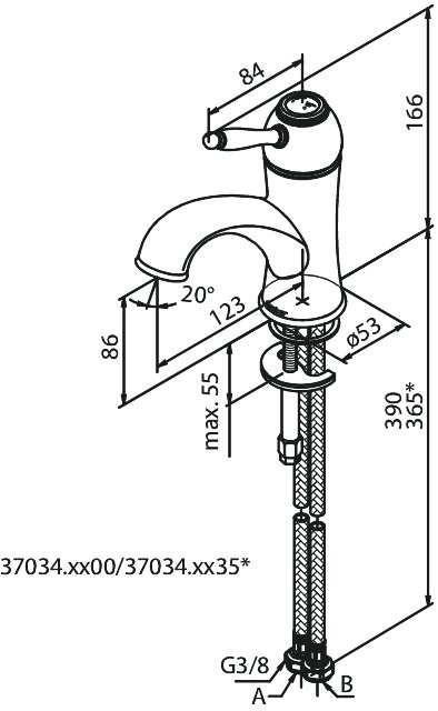 Basin Mixer chrome