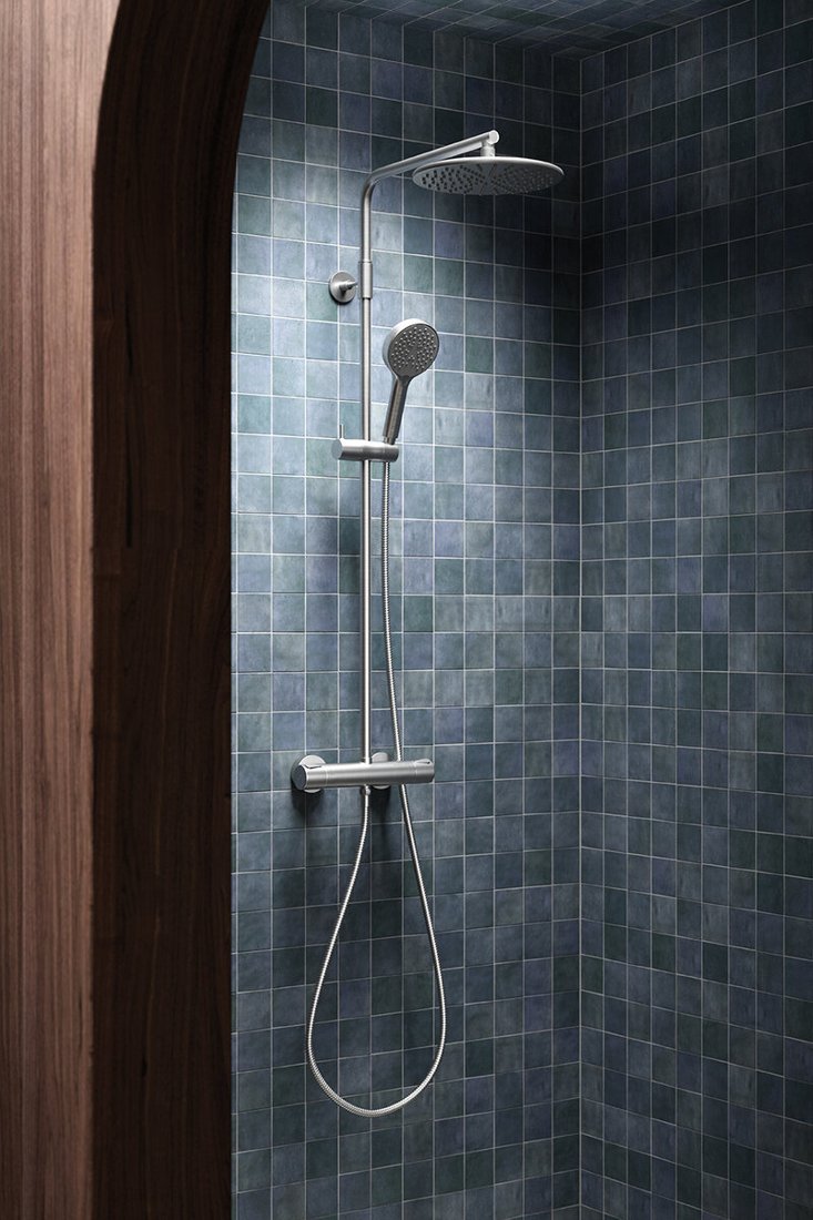 Basin Mixer - Medium steel