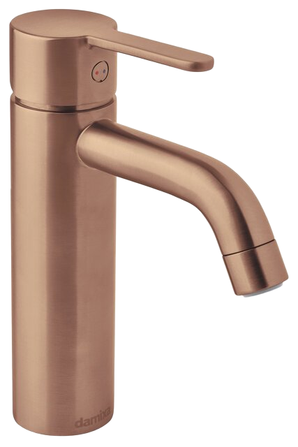 Basin Mixer - Medium brushed copper
