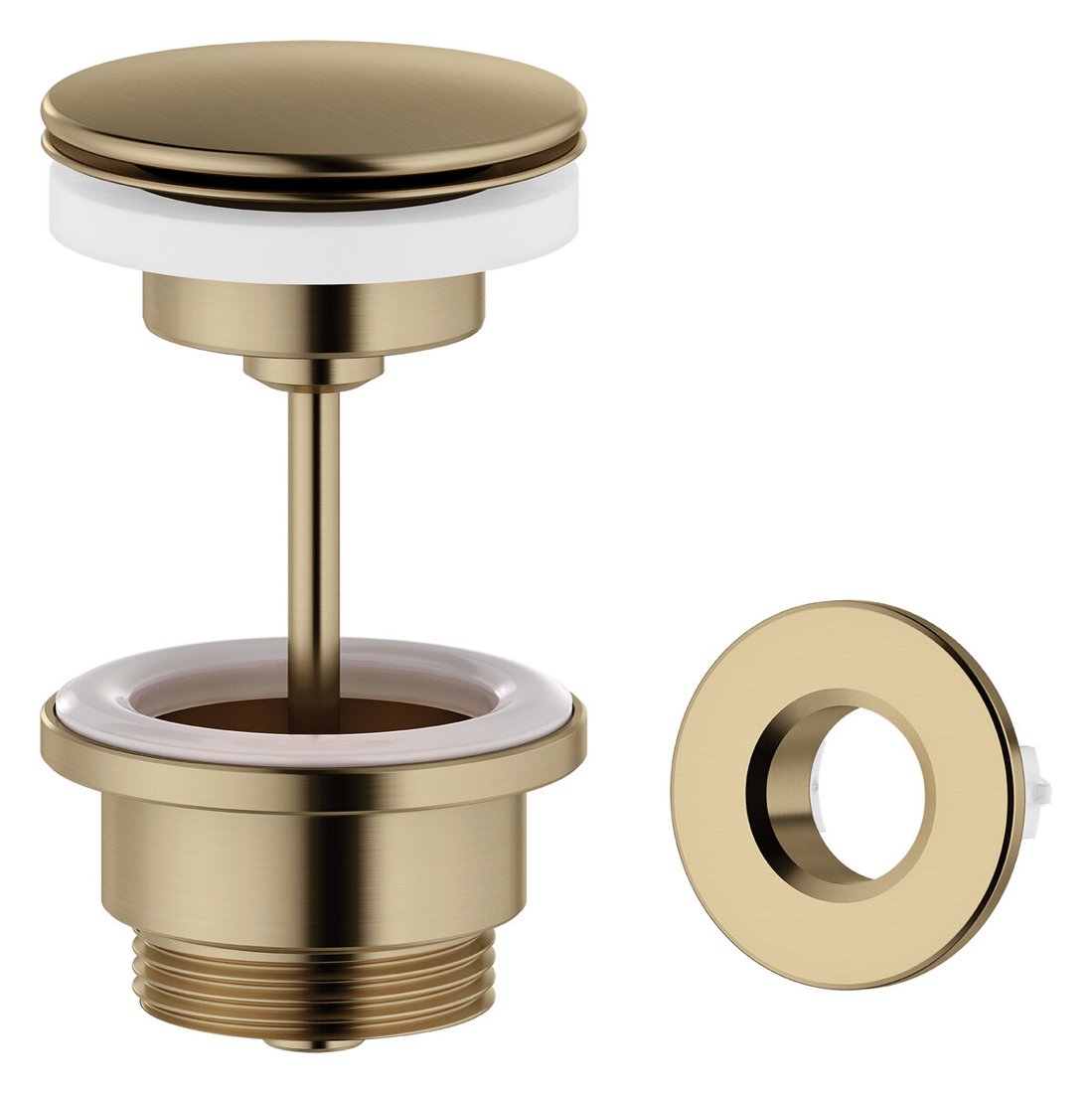 Basin Mixer - Medium brushed bronze