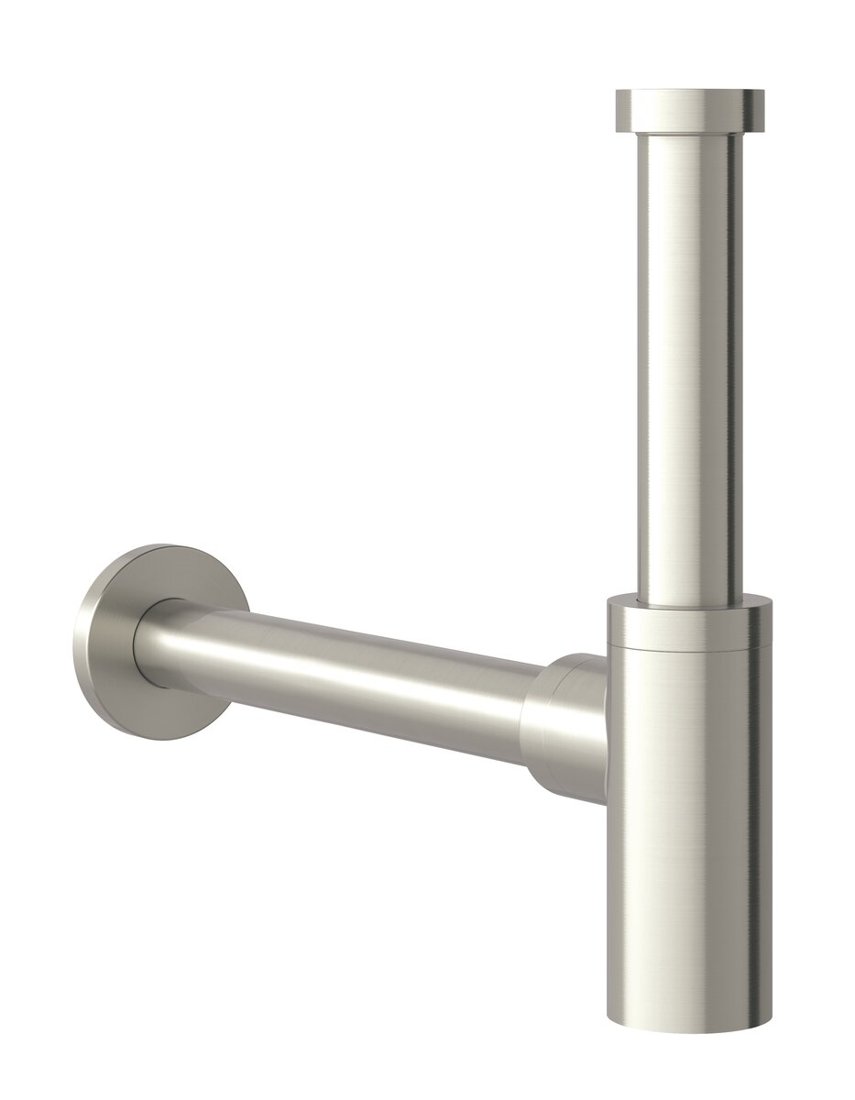Basin waste, always open steel