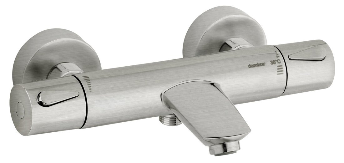 Bath waste - with water outlet steel