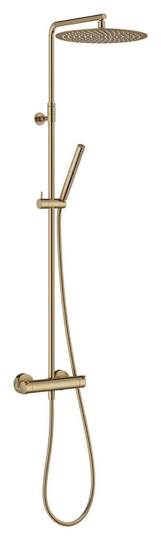 Drawer handle 320 cc brushed bronze