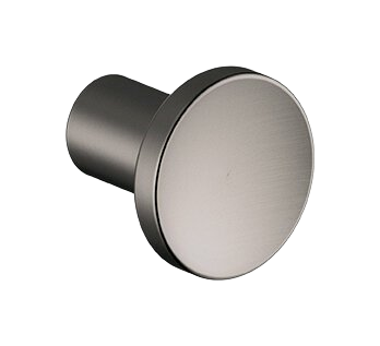 Furniture knob graphite grey
