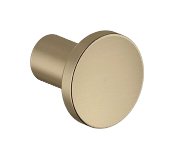 Furniture knob brushed bronze