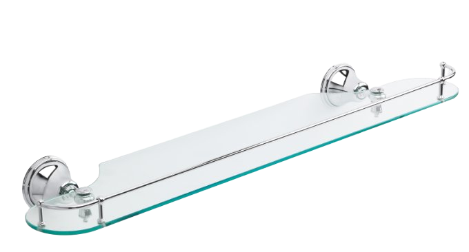 Glass Shelf chrome