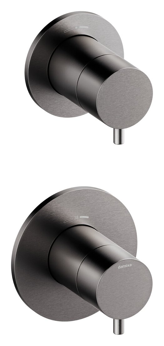 Hand shower tube graphite grey