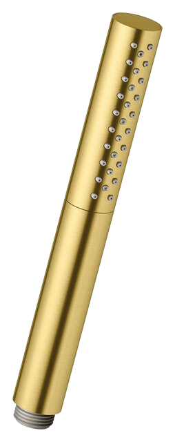 Hand shower tube brushed brass