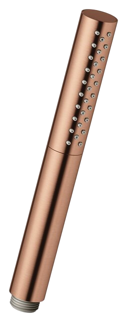 Hand shower tube brushed copper