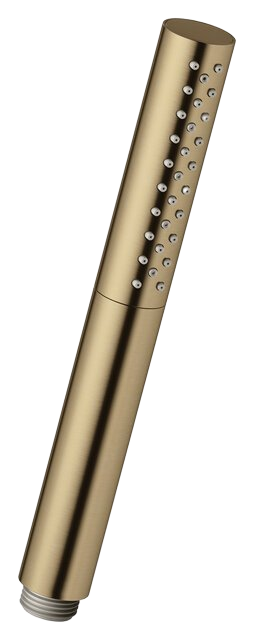 Hand shower tube brushed bronze