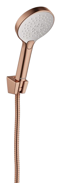 Handshower set brushed copper