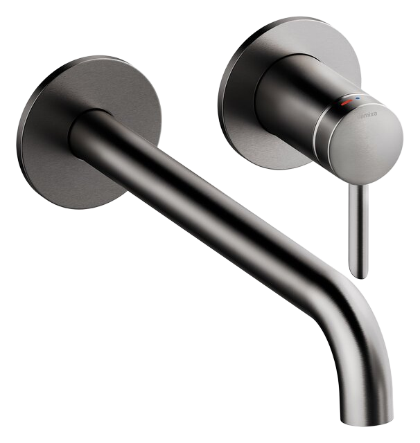 Iris Exposed kit for built in Basin Mixer (250 mm) graphite grey