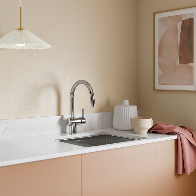 Kitchen Mixer chrome