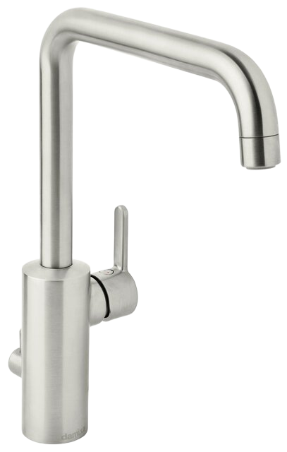 Kitchen Mixer with Dishwasher Shut off valve steel