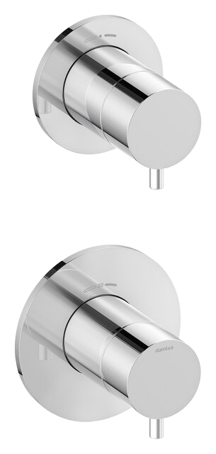 Outer parts bundle - Thermostat + 2 way diverter chrome