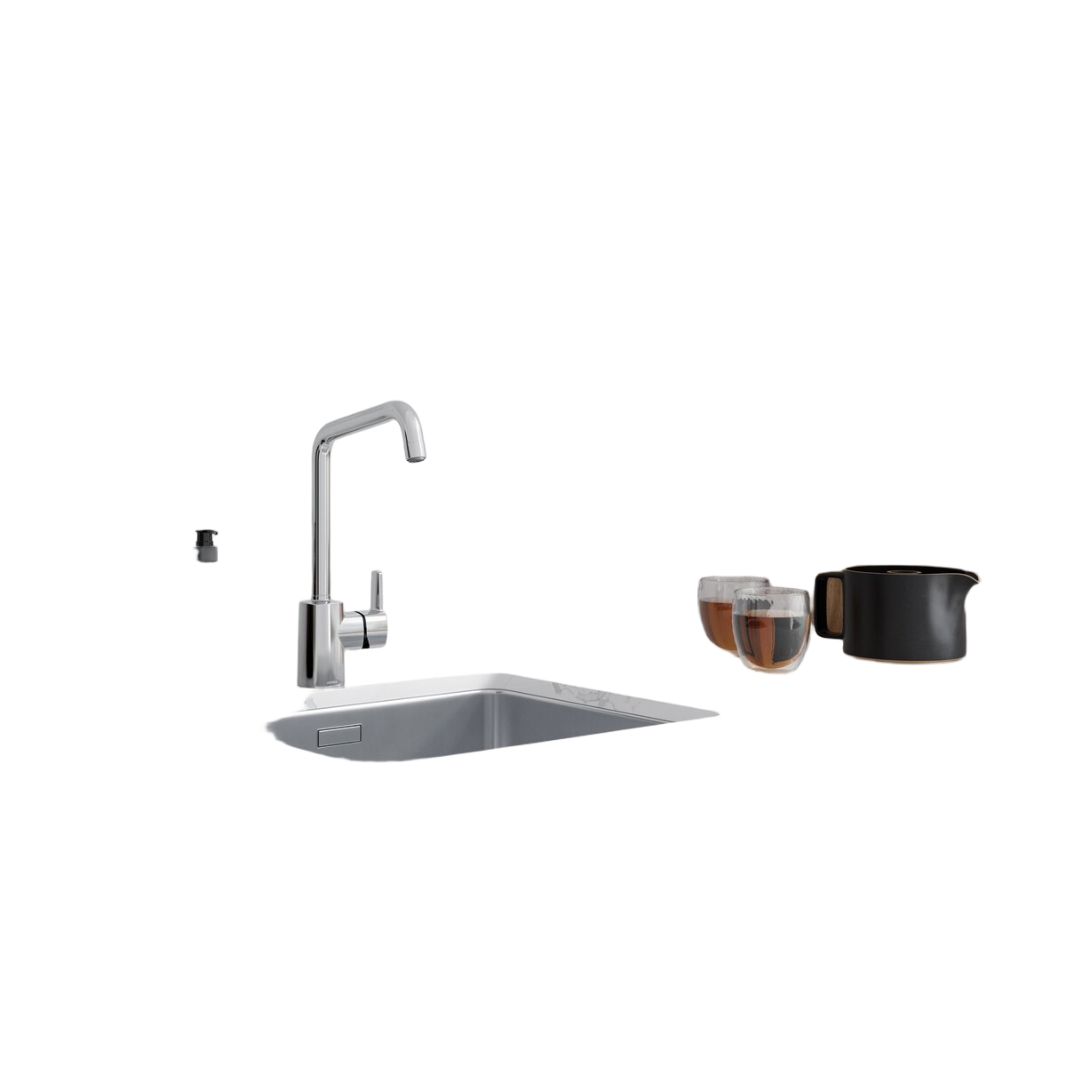 Pine Kitchen Mixer chrome (170660000)