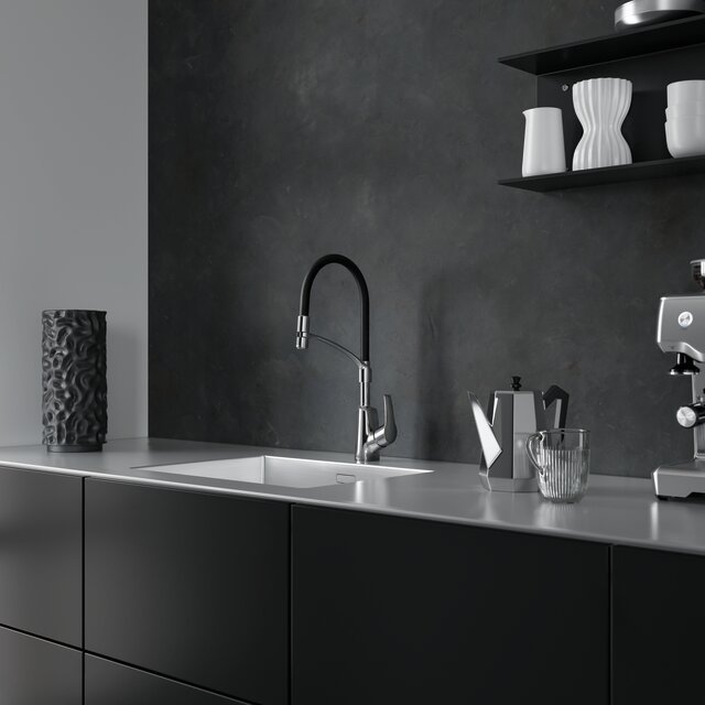 Pro Kitchen Mixer chrome