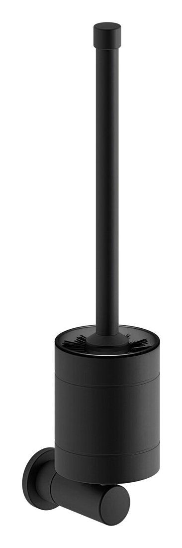 Shower wiper with bracket and long handle (1020 mm) matt black